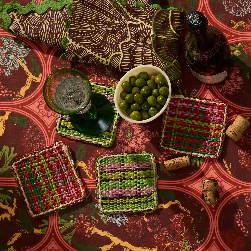 Key Lime Coaster Set of 4