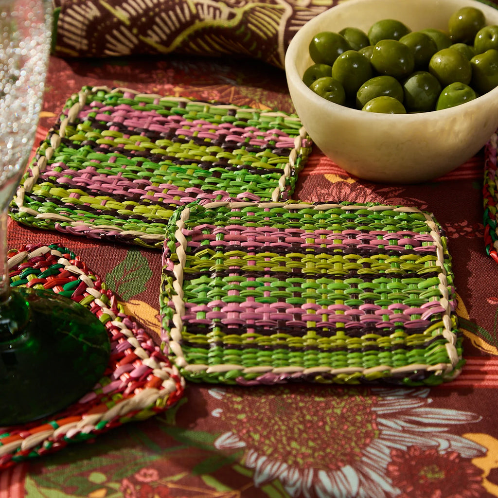 Key Lime Coaster Set of 4