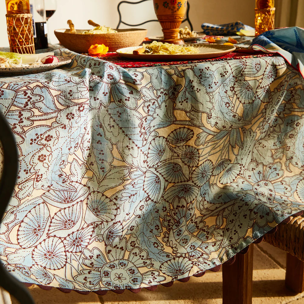 Cerulean Tablecloth