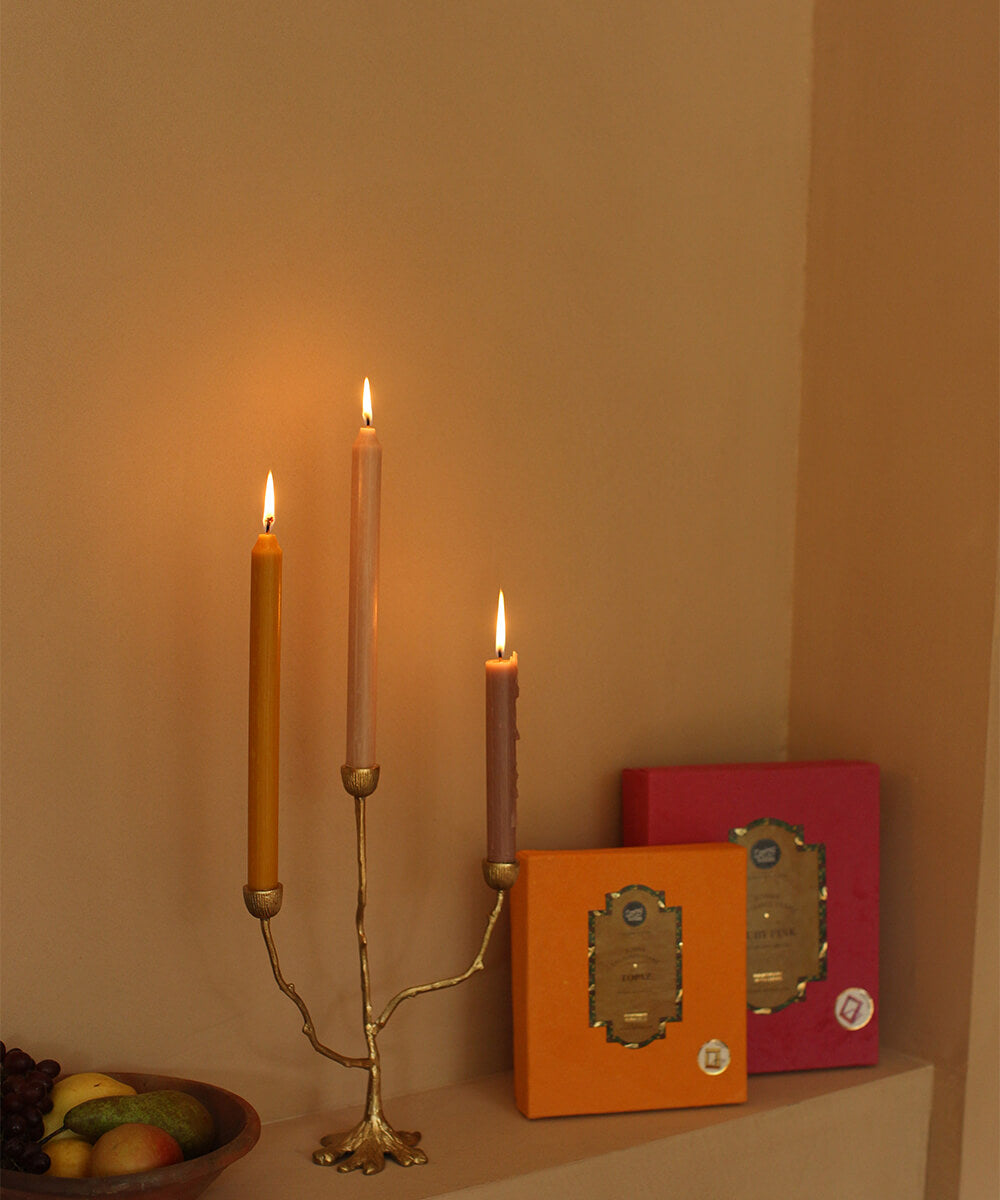 Misty Trio Candle Holder