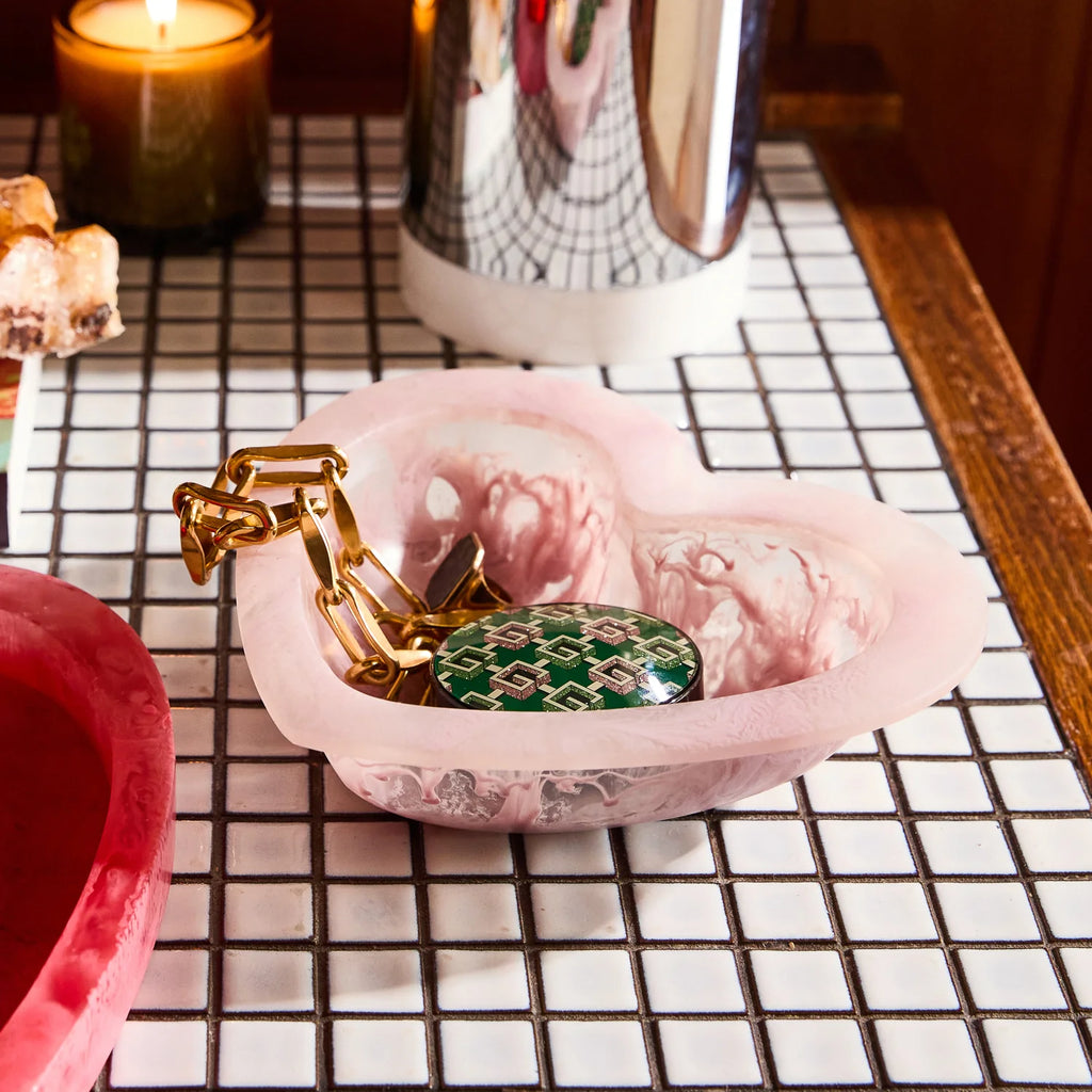 Heart Resin Bowl Small
