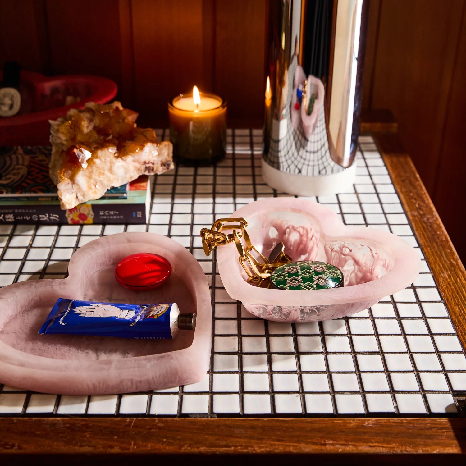 Heart Resin Bowl Small