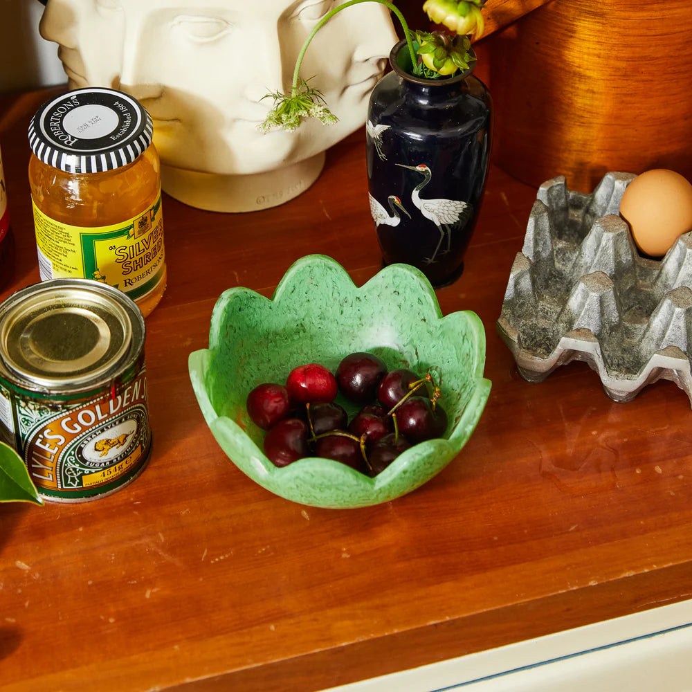 Petal Bowl Emerald
