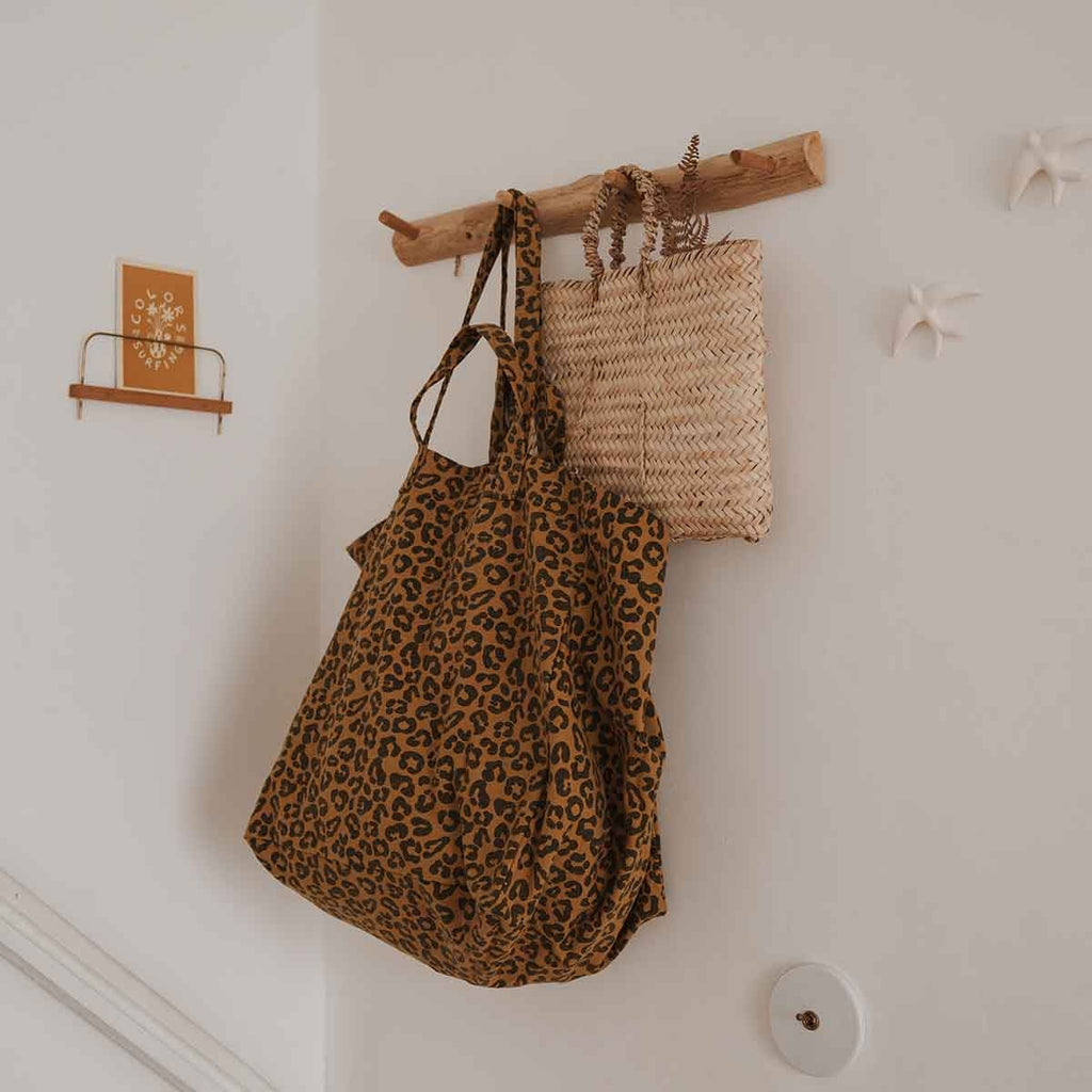 Caramel Leopard Bag