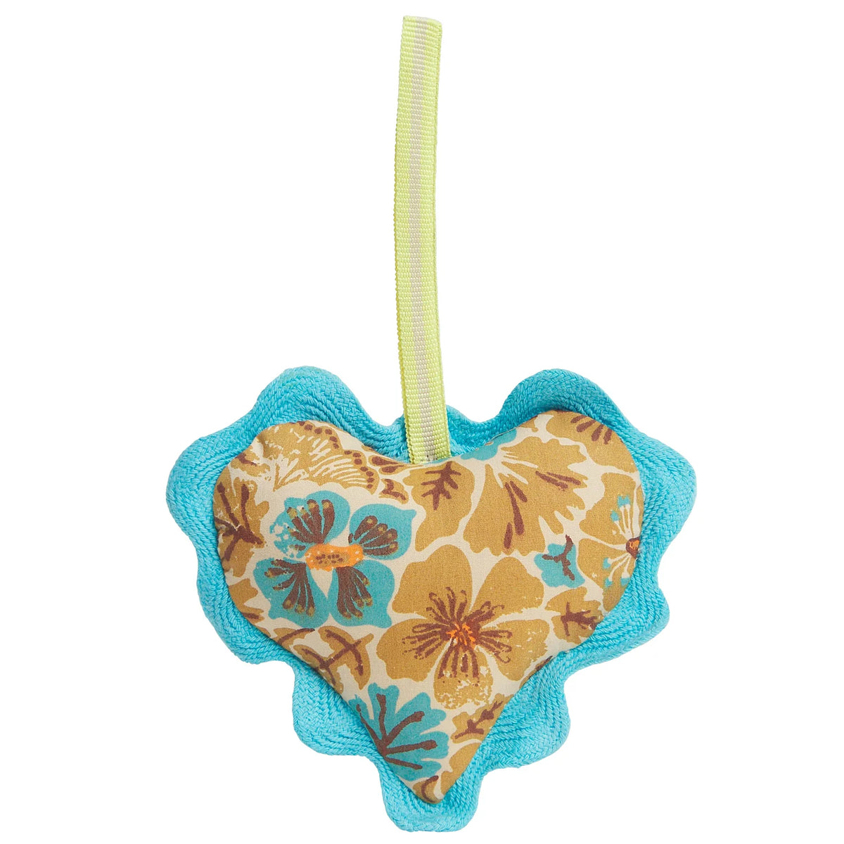 Turquoise Heart Ornament