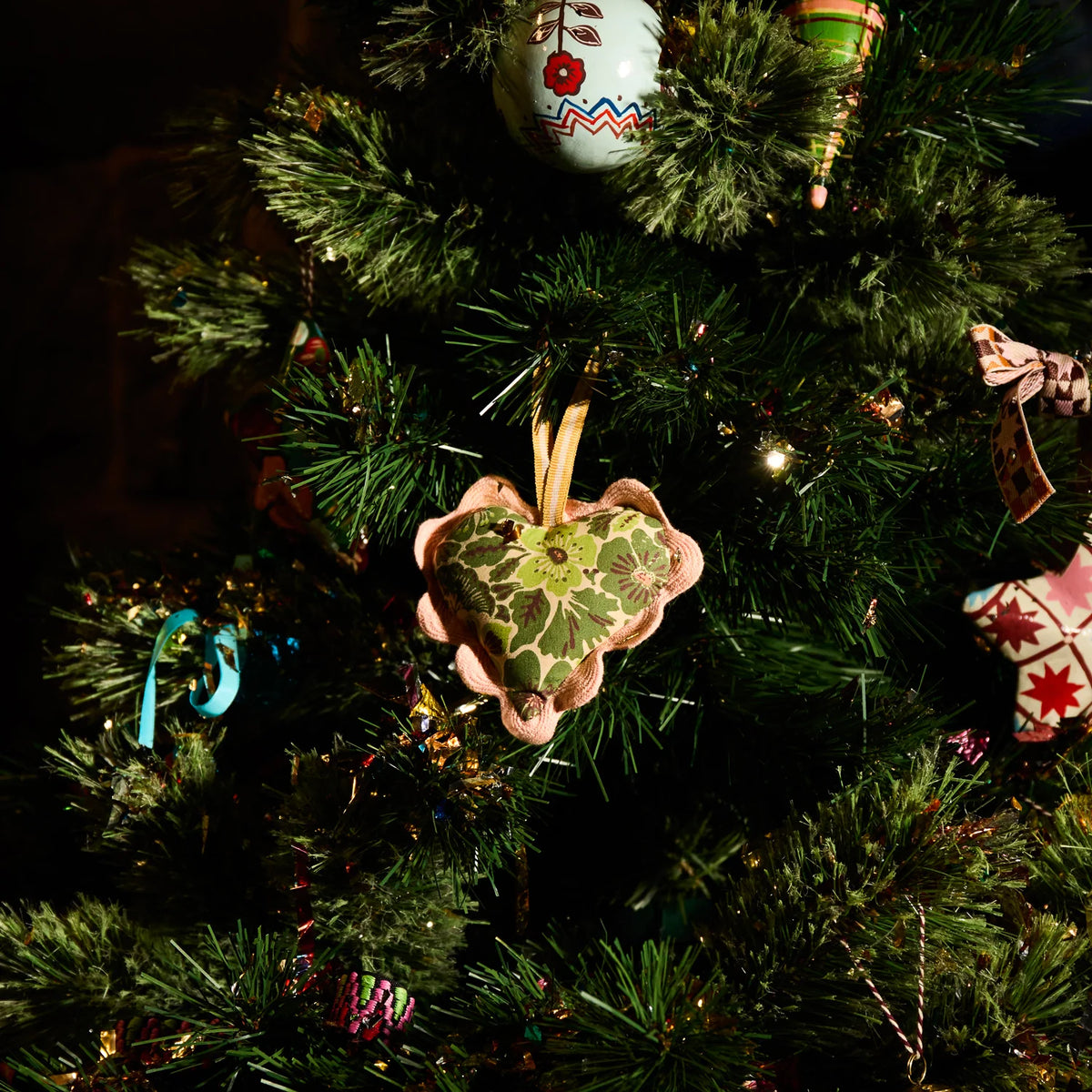 Cactus Heart Ornament